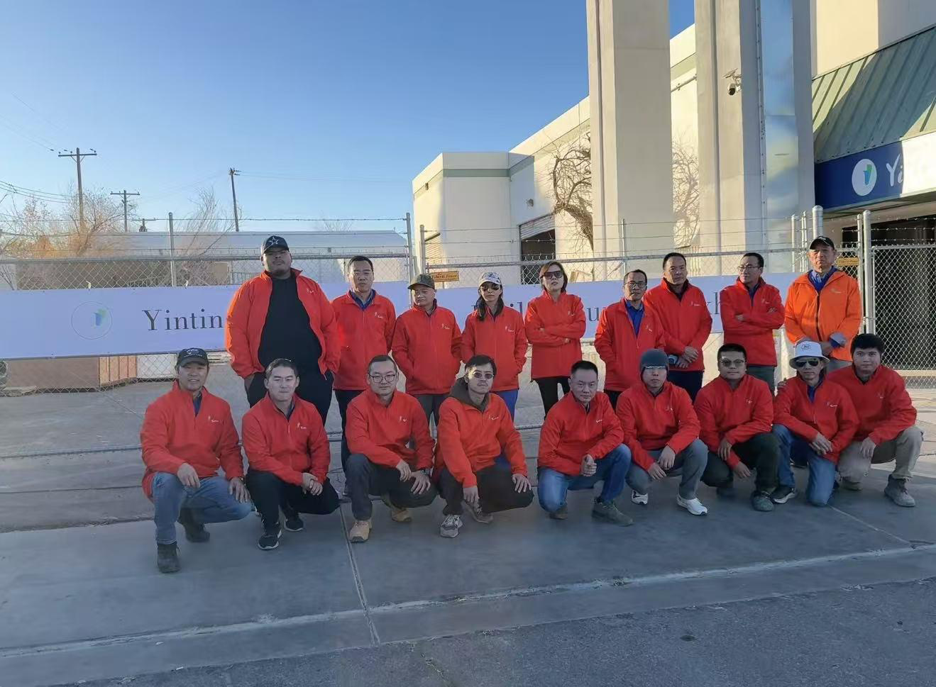 Yintin Group install crew